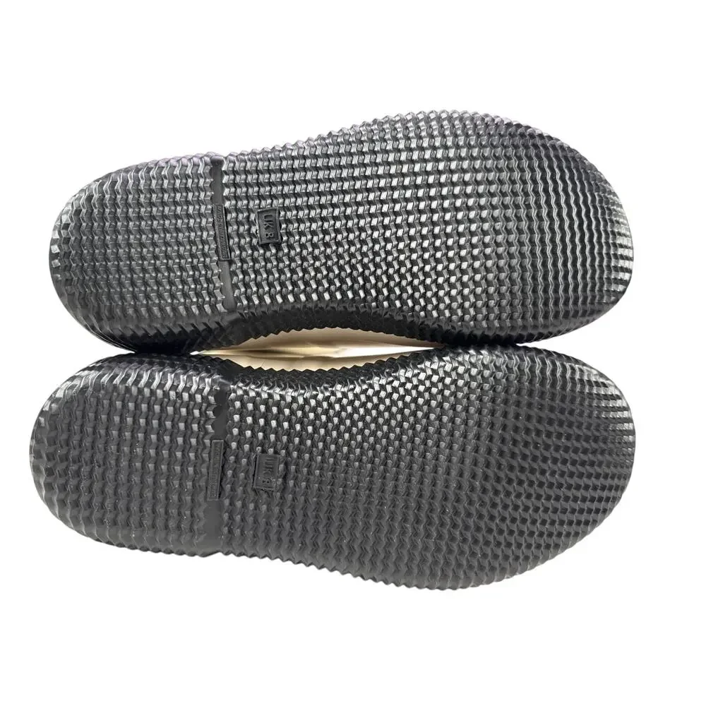 Hunter Original Slipper Snow Boot Womens 10 Insulated Foldable Cuff White Willow